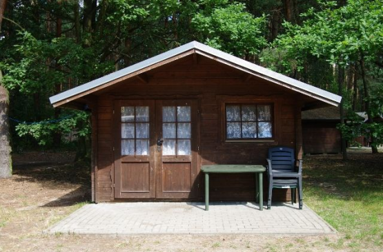 Naturcampingplatz am Mössensee Holzhütte